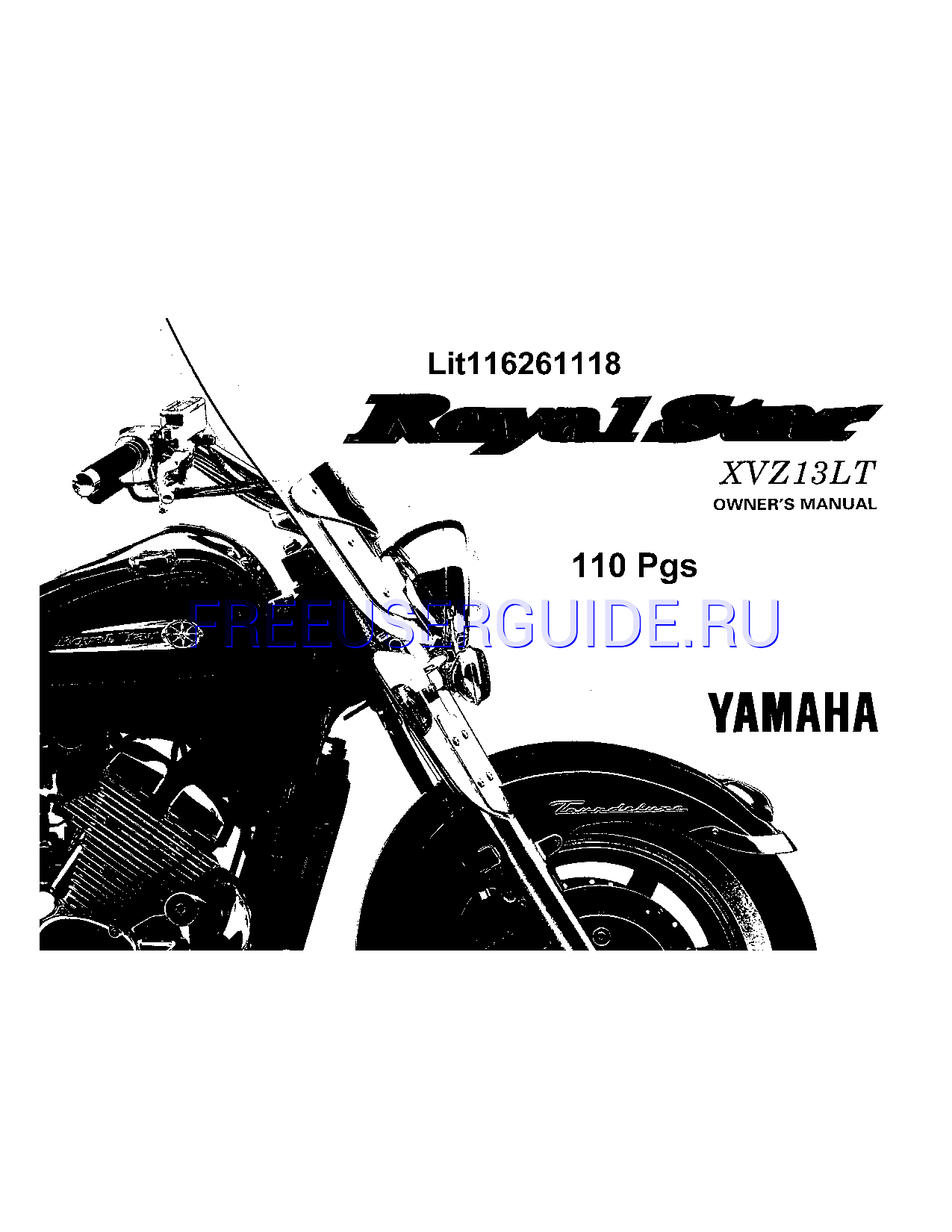 Read online Owner's Manual for Yamaha 1998 Royal Star Tour Deluxe (Page 1)