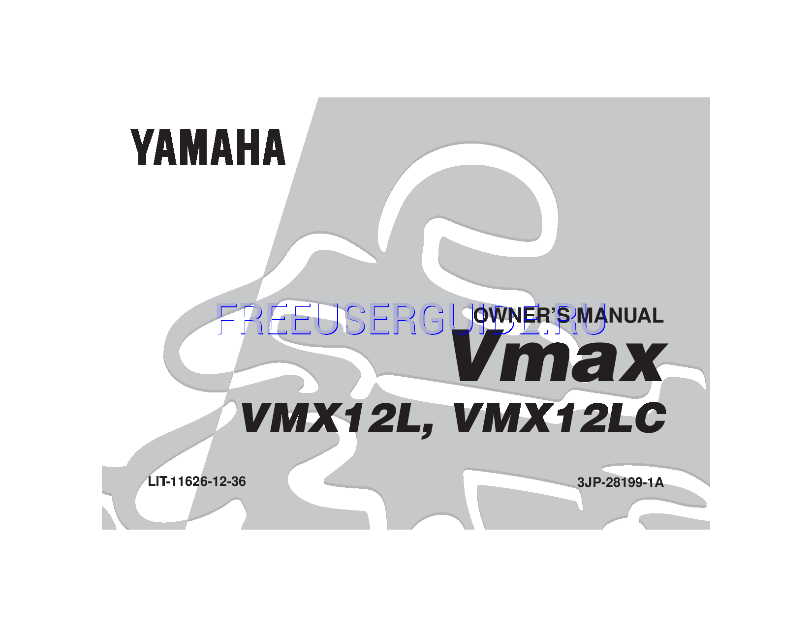 Read online Owner's Manual for Yamaha 1999 VMAX (Page 1)