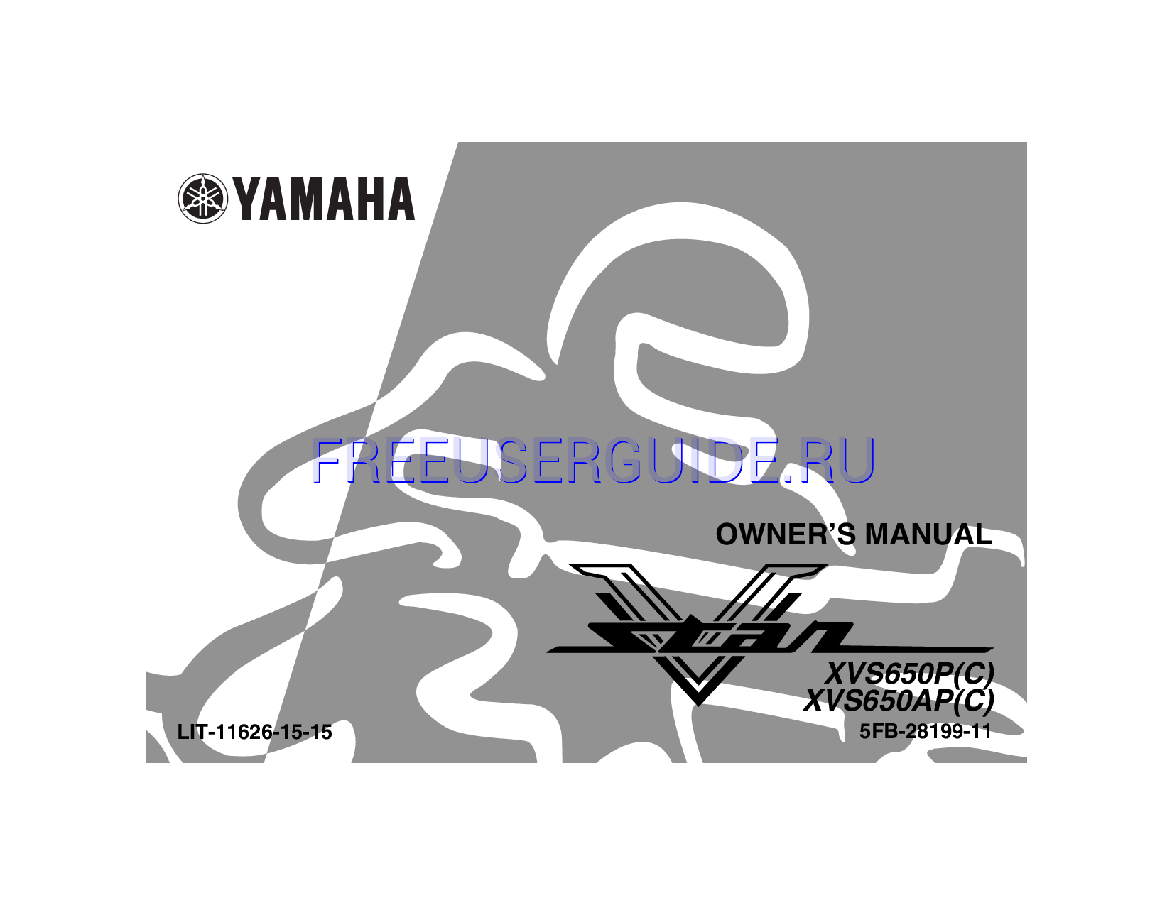 Read online Owner's Manual for Yamaha 2002 V Star Classic (Page 1)