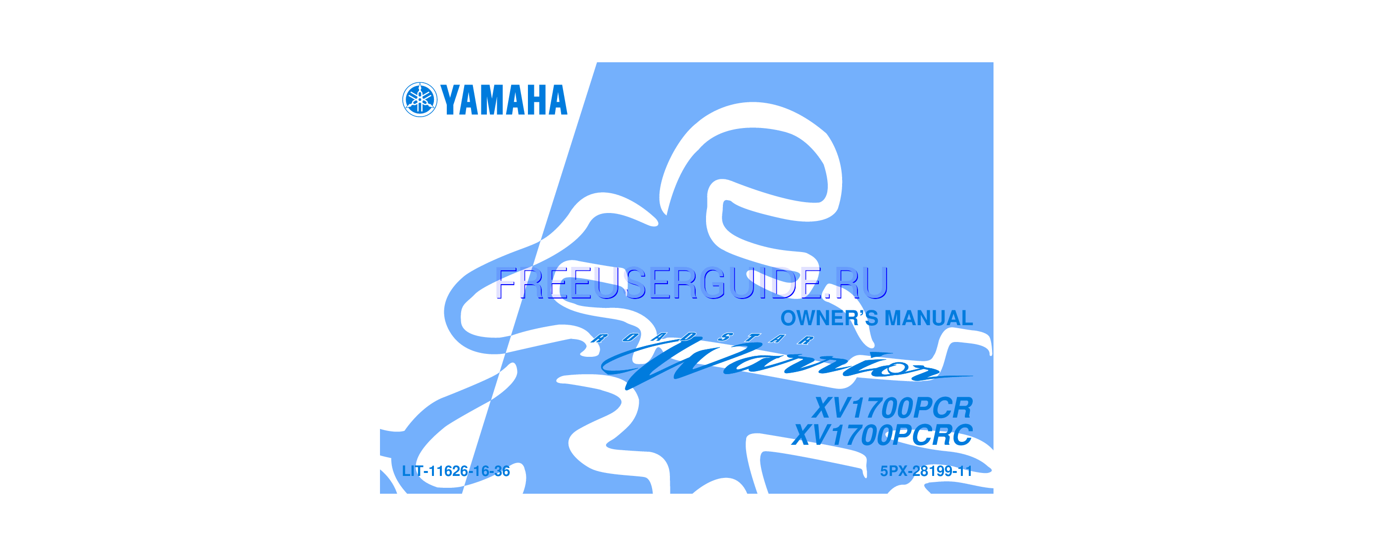 Read online Owner's Manual for Yamaha 2003 Warrior (Page 1)