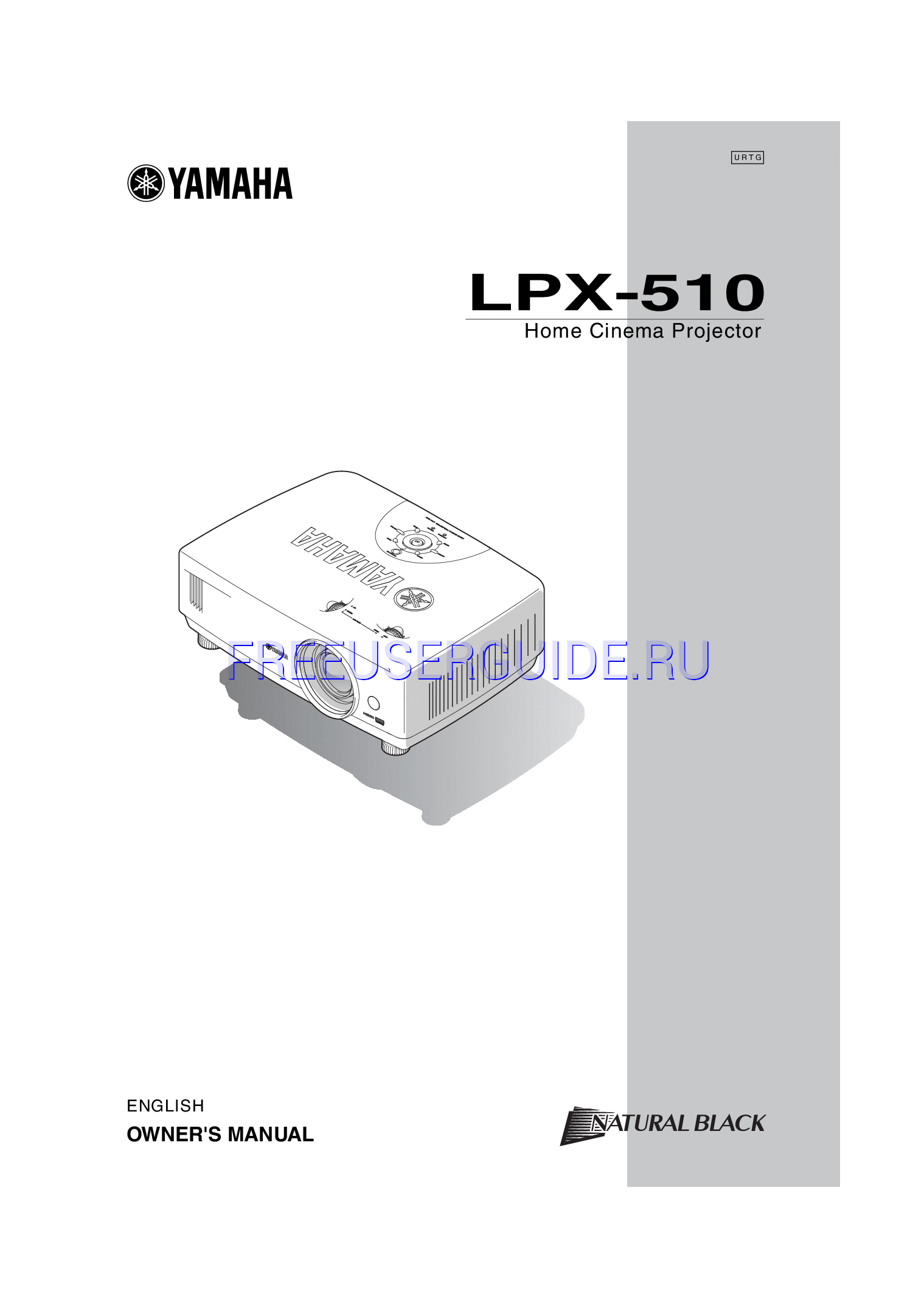 Read online Owner's Manual for Yamaha LPX-510 (Page 1)